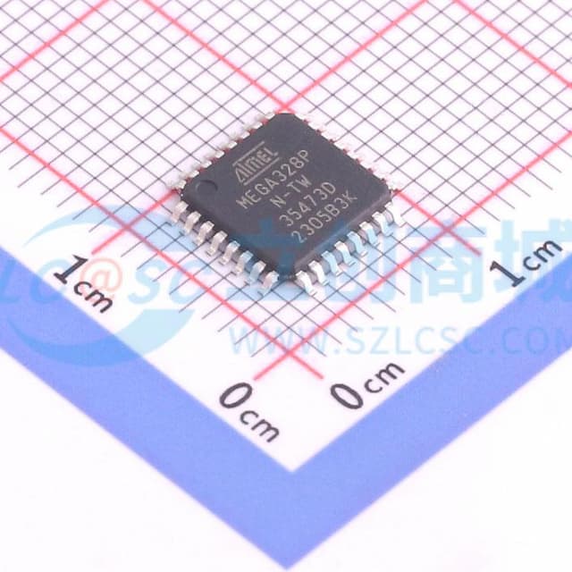 基于AVR增强型RISC架构的低功耗CMOS 8位微控制器实物图