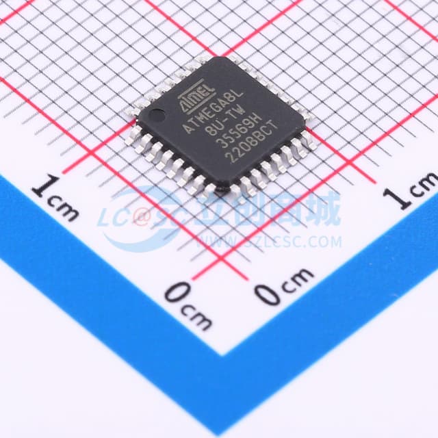 ATMEGA8L-8AU实物图