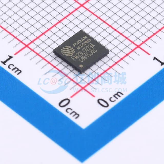 低功耗MCU芯片实物图