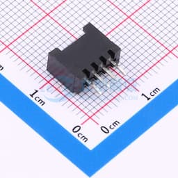 【插件】黑色 1x4P 间距:2mm 直插 系列:HY缩略图