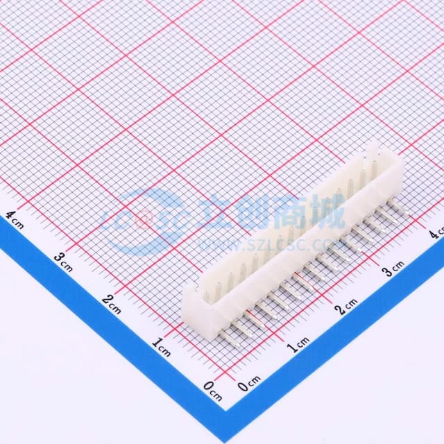 【插件】1x15P 间距:2.54mm 弯插 系列:XH实物图
