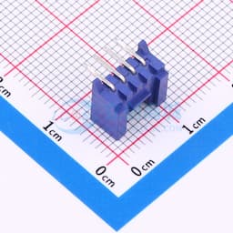 蓝色 1x4P 间距:2mm 弯插 系列:HY缩略图