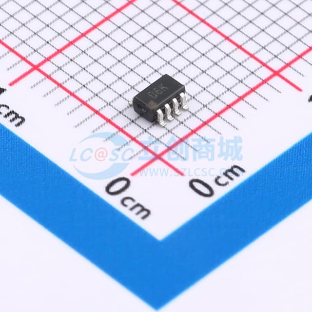 12-/14-/16位 nanoDAC，内置5 ppm/°C片上参考，采用SOT-23封装实物图