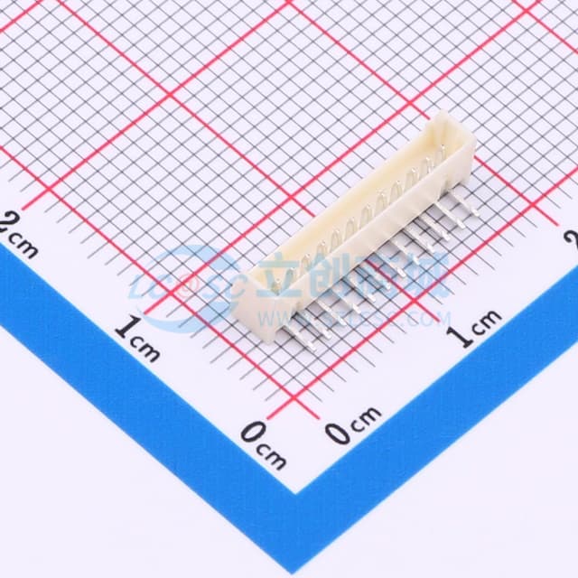 【插件】1x12P 间距:1.25mm 弯插 系列:PicoBlade(MX 1.25)实物图