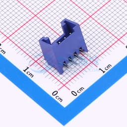蓝色 1x4P 间距:2mm 弯插 系列:HY缩略图