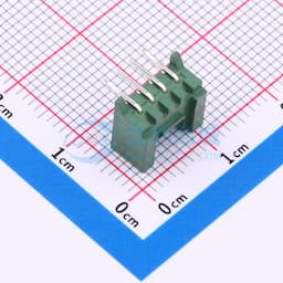 绿色 1x4P 间距:2mm 弯插 系列:HY缩略图