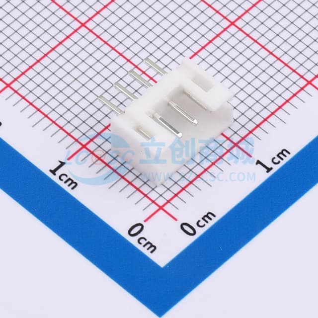 【插件】1x4P 间距:2mm 直插 系列:PH实物图