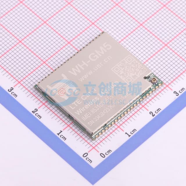 提供 LCC/LGA 混合连接方式模块实物图