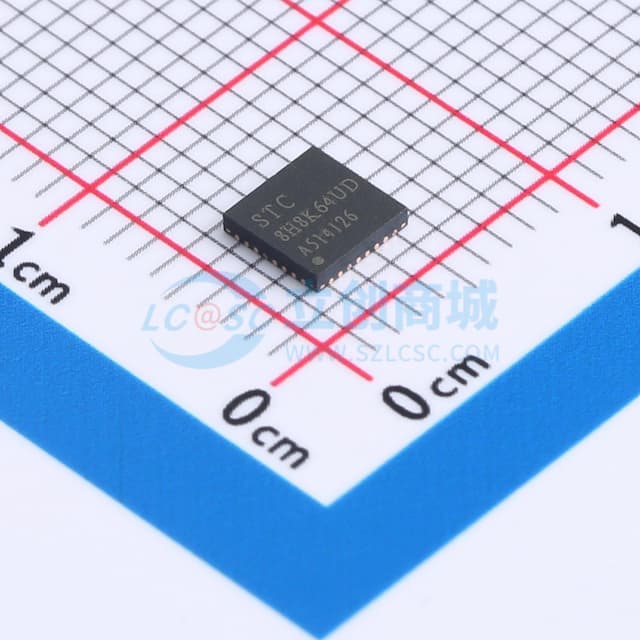 宽电压/高速/高可靠/低功耗/强抗静电/较强抗干扰的新一代 8051 单片机实物图