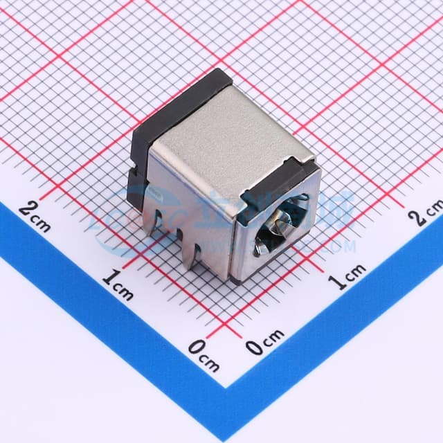DC007B-2.5铁壳镀金实物图