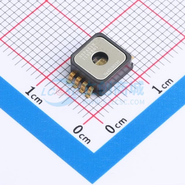 汽车级集成式绝压传感器实物图