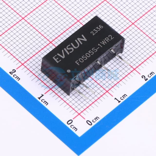 【插件】DC/DC直流转直流隔离3000Vdc电源模块5V转5V 1W实物图