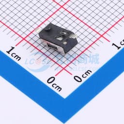 小型微动开关 2脚贴片 圆黑柄 自复位缩略图