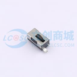 小型微动开关 2脚贴片 圆黑柄 自复位缩略图