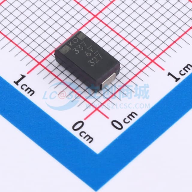 330uF ±20% 6.3V实物图