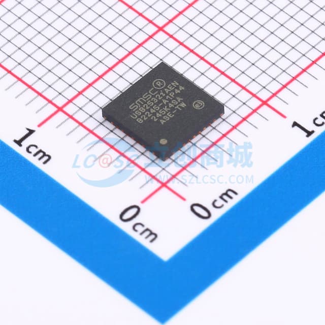 双端口USB2.0高速集线器控制器实物图