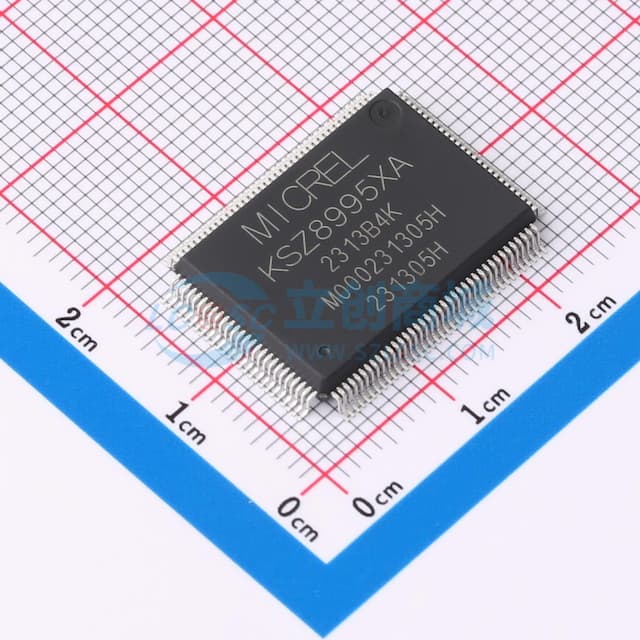集成5端口10/100 QoS交换机实物图