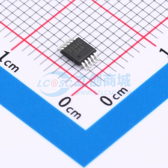 具有断电故障保护功能的1.8 V至5.5 V, 2.5 Ω, 4通道(4:1)多路复用器实物图