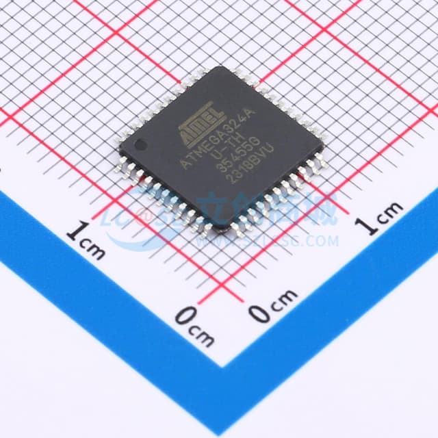 ATMEGA324A-AU实物图