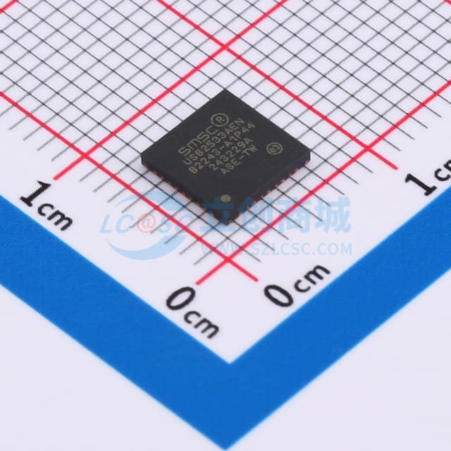 USB 2.0高速3端口集线器控制器实物图