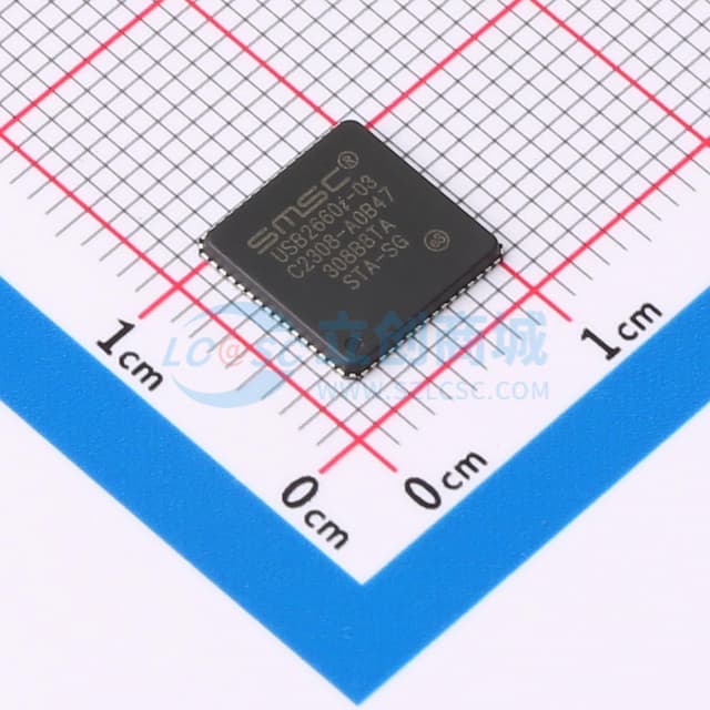 超高速USB 2.0集线器和多格式闪存媒体控制器，带双SD接口实物图