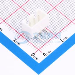 【插件】白色 2.54-3P弯针带扣 白色不耐温缩略图