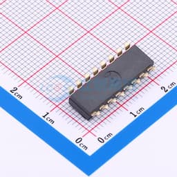 2.54mm间距 8位贴片高柄 双排IC型贴片 拨码开关缩略图