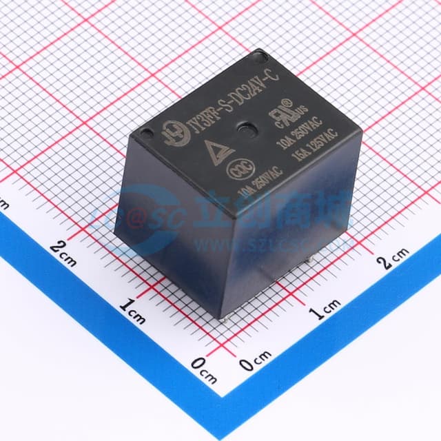 功率继电器实物图