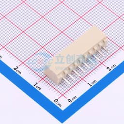 【插件】米色 2.54-9P直针带扣 米色缩略图
