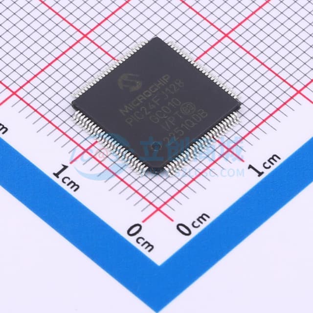PIC24FJ128GC010-I/PT实物图