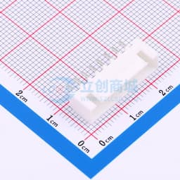 【插件】白色 2.54-8P直针带扣 白色不耐温缩略图