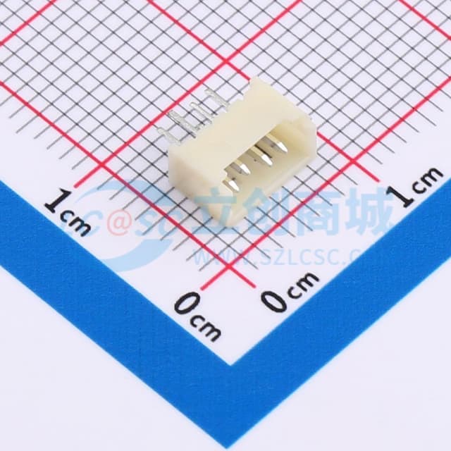 【插件】1x4P 间距:1.25mm 直插 系列:PicoBlade(MX 1.25)实物图