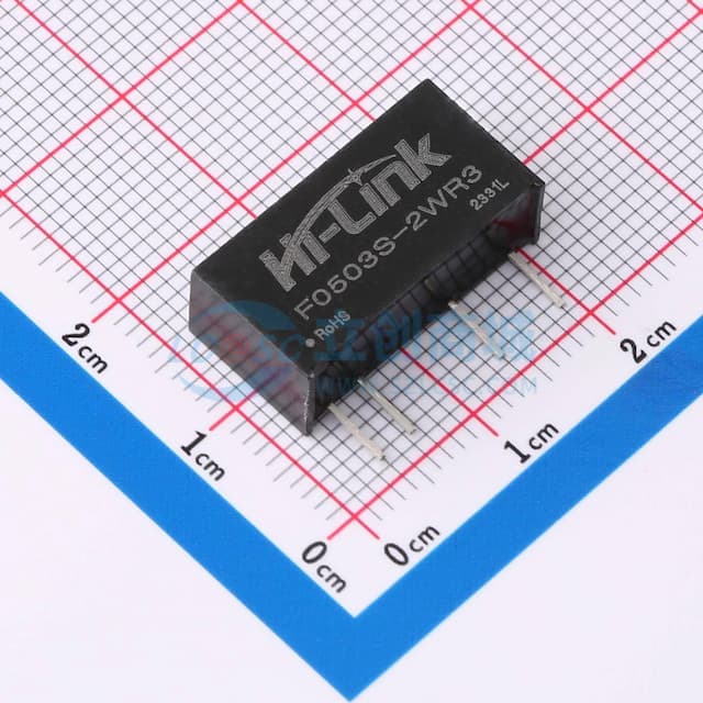 降压型 4.5V~5.5V 3.3V 606mA 2W实物图