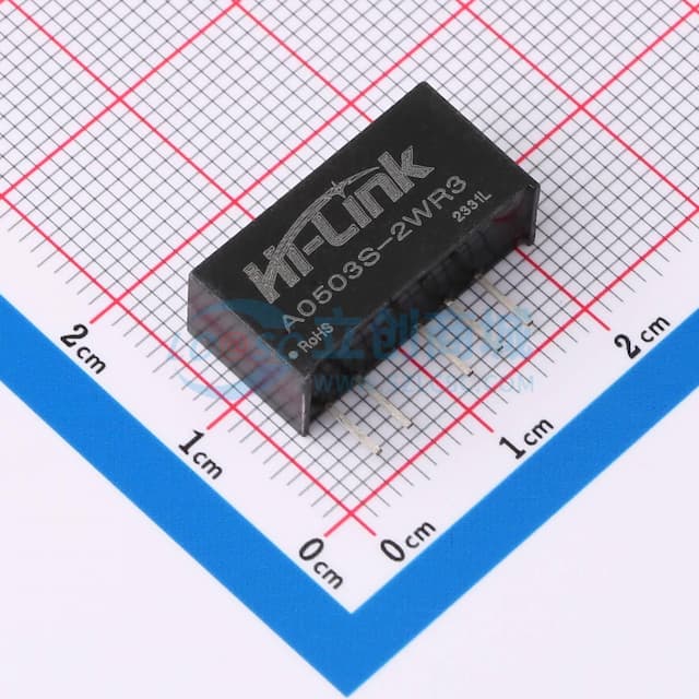 降压型 4.5V~5.5V3.3V303mA 2W实物图
