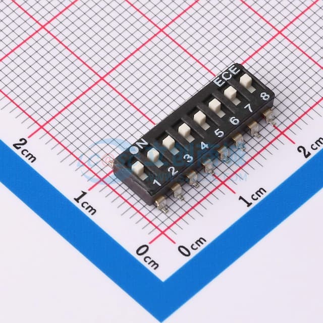 2.54mm 8位实物图