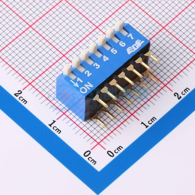 2.54mm 7位实物图