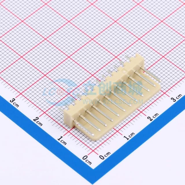 1x12P 间距:2.54mm 直插 系列:KK 254(MX2510) 【插件】实物图