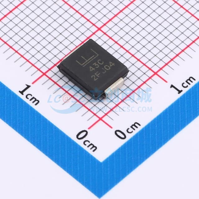 1.5SMC43CA实物图