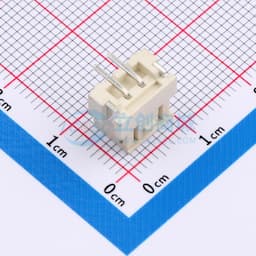 象牙白 1x2P 间距:2.5mm 立贴 系列:XH缩略图