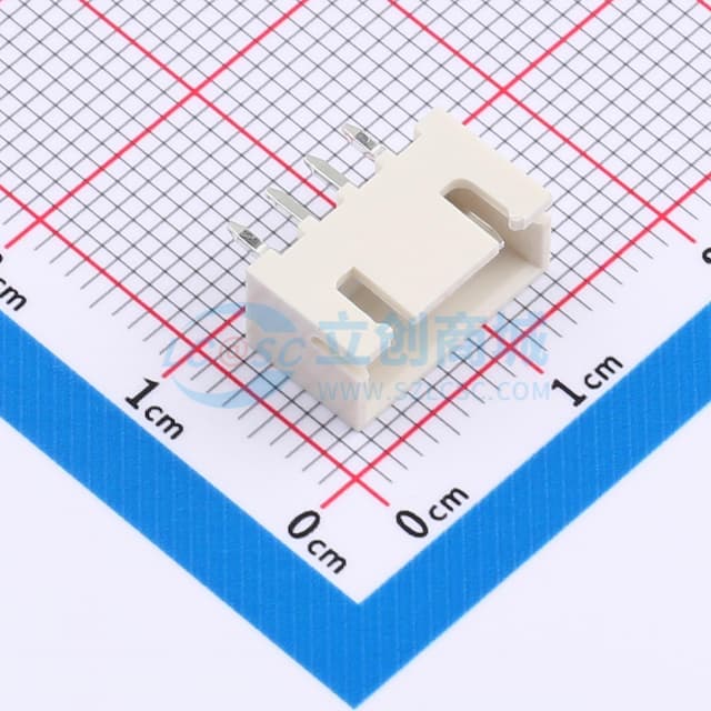 1x4P 间距:2.5mm 直插 系列:XH实物图