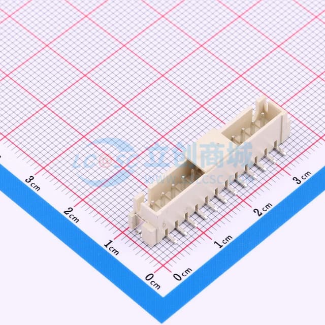 1x12P 间距:2.5mm 立贴实物图