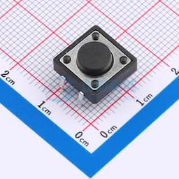 轻触开关12*12*5 插脚环保(1000/袋)缩略图