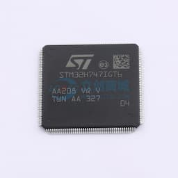 带DSP和DP-FPU的高性能ARM Cortex-M7 + Cortex-M4 MCU，具有1 MB Flash、1 MB RAM、480 MHz CPU、ART加速器、一级缓存、外部存储器接口、大量外设、SMPS和MIPI-DSI缩略图