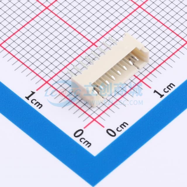 1x8P 间距:1.25mm 直插实物图