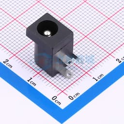 【插件】DC电源插座 内径:2.5mm 外径:6.3mm缩略图