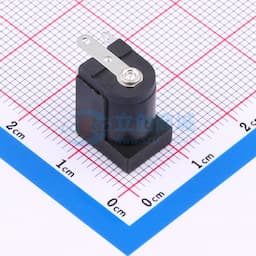 【插件】DC电源插座 内径:2.5mm 外径:6.3mm缩略图
