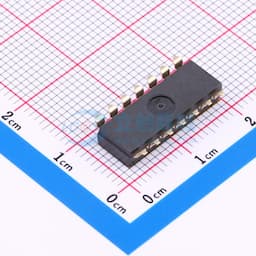 2.54mm间距 7位贴片低柄 双排IC型贴片 拨码开关缩略图