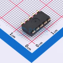 2.54mm间距 5位 贴片高柄 DSIC黑色 拨码开关缩略图