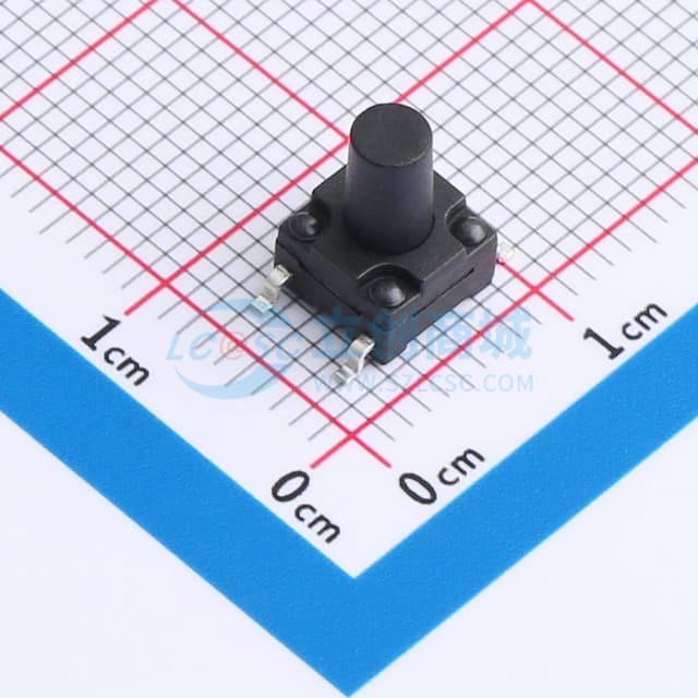 轻触开关6*6*9.0防水 贴片160GF 袋装实物图