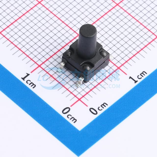 轻触开关6*6*10防水 贴片160GF 袋装实物图